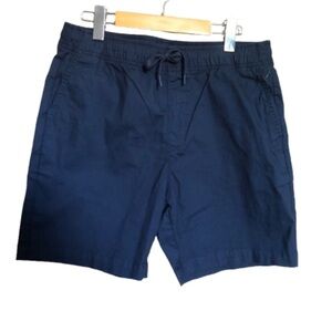 Denver Hayes New With Tags Navy Cotton Pull On Shorts Medium